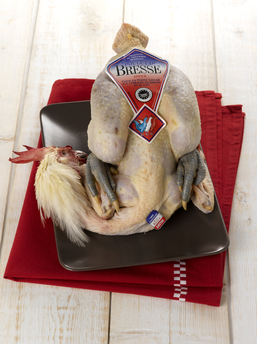 POLLO DE BRESSE (Certificado)  Criado en libertad
